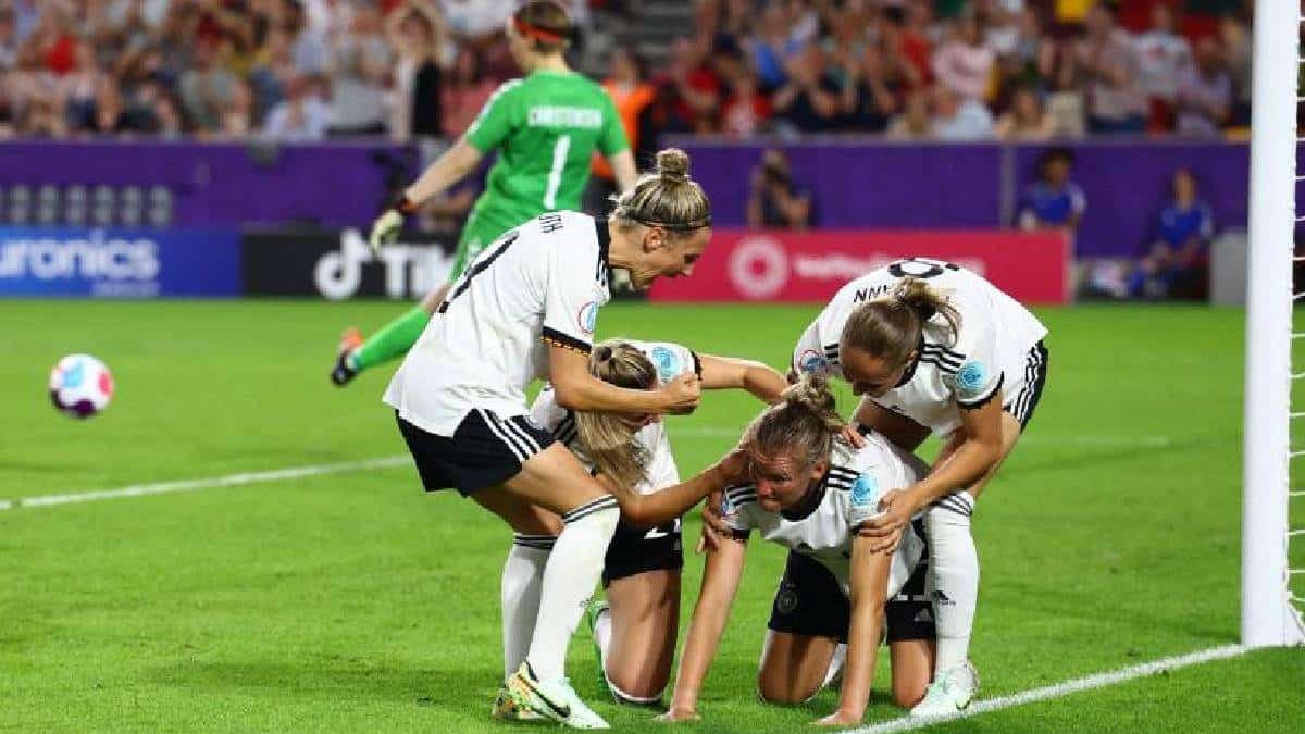 Euro 2022 (F) : l’Allemagne rejoint l’Angleterre en demi-finale