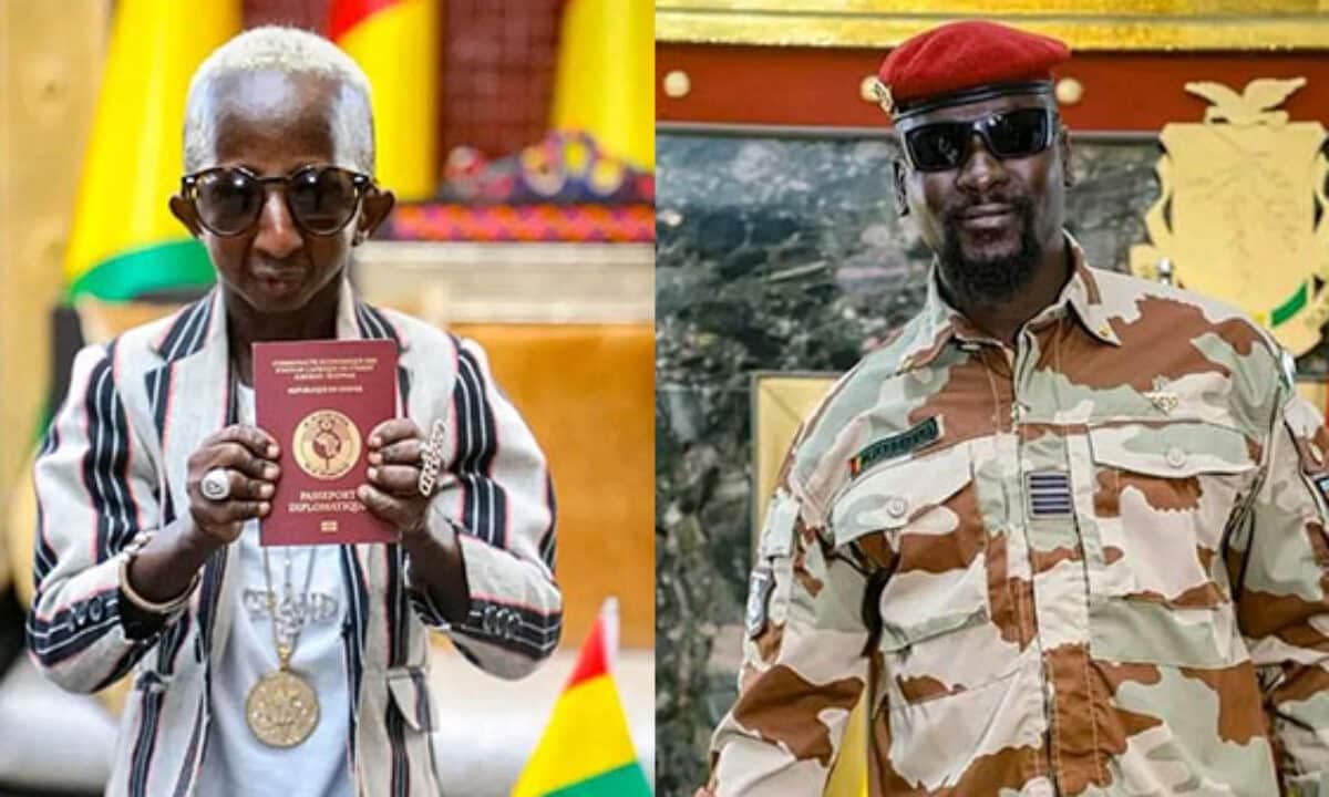Guinée: le président Mamadi Doumbouya offre un passeport diplomatique à Grand P