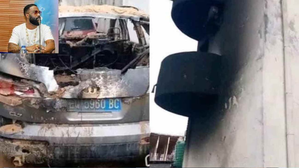 La maison de Fally Ipupa saccagée, sa voiture incendiée: plus de 5 personnes déjà arrêtées