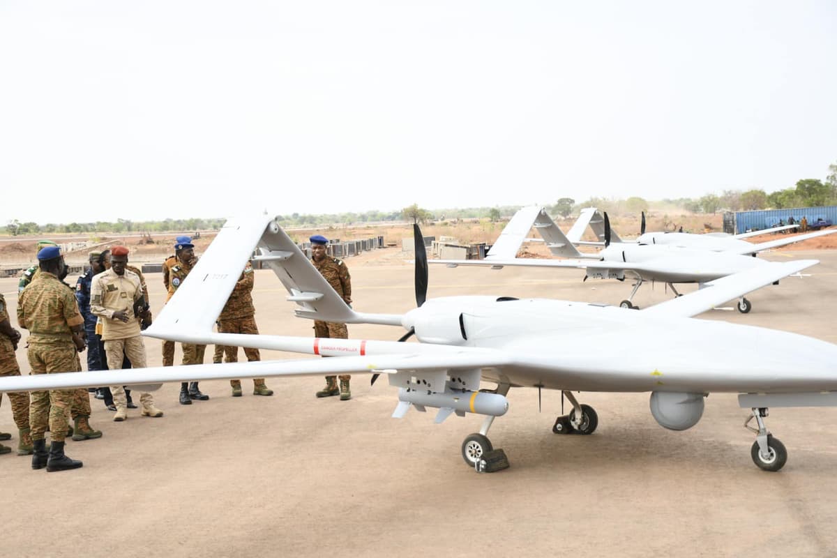 Burkina: crash d’un drone de combat de l’armée de l’air