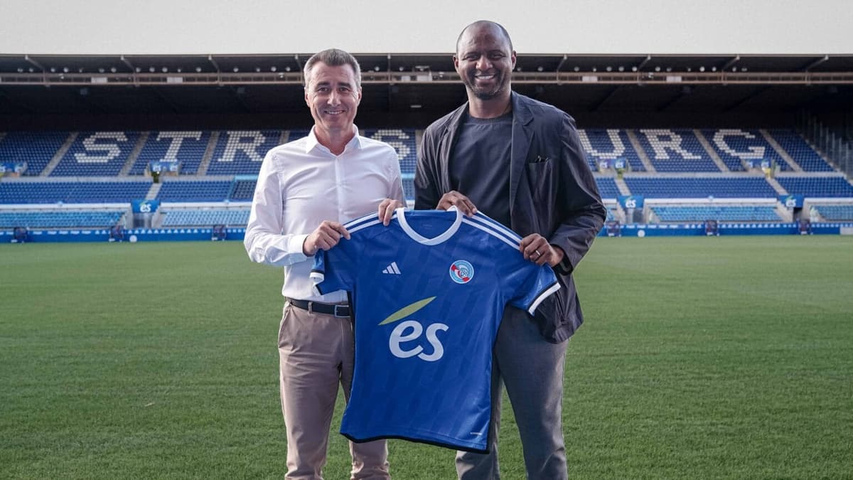 Officiel: Patrick Vieira débarque sur le banc du RC Strasbourg