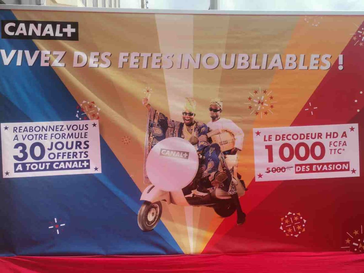 Le père Noà«l débarque à Canal+ Bénin: baisse du prix du décodeur HD avec des offres exceptionnelles