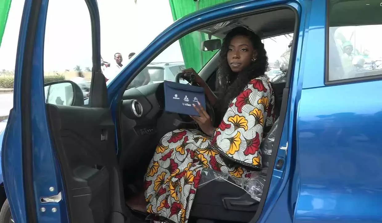 Black Friday de Gozem Bénin: Islamiath Orou remporte une voiture Suzuki Celerio