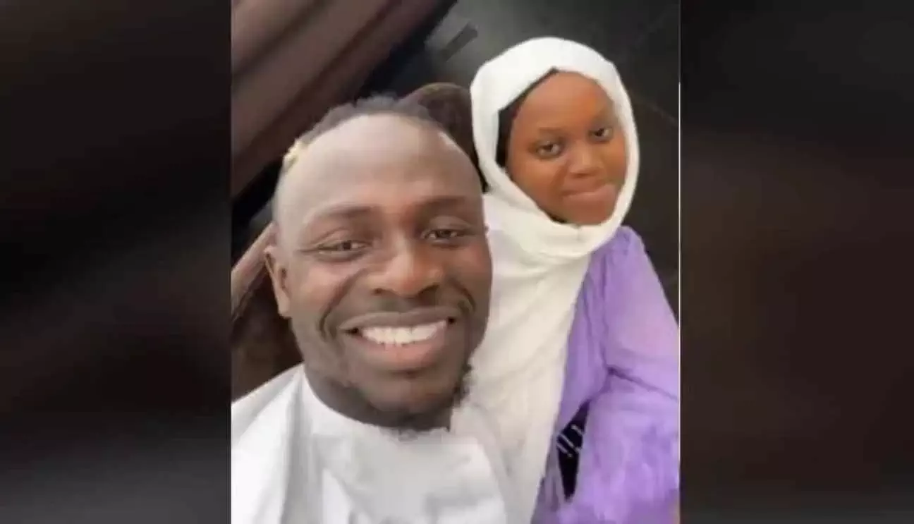 En pleine lune de miel, Sadio Mané surprend ses fans, la photo qui fait polémique