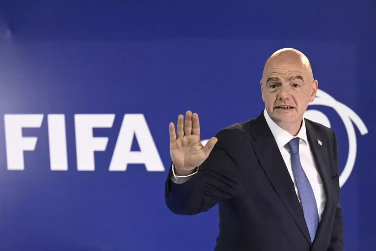Le président de la FIFA Gianni Infantino en visite au Malawi