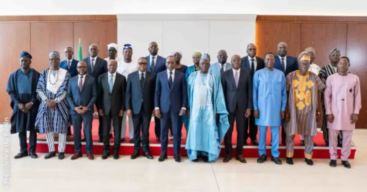 Bénin: installation des 21 nouveaux membres du Conseil Economique et Social