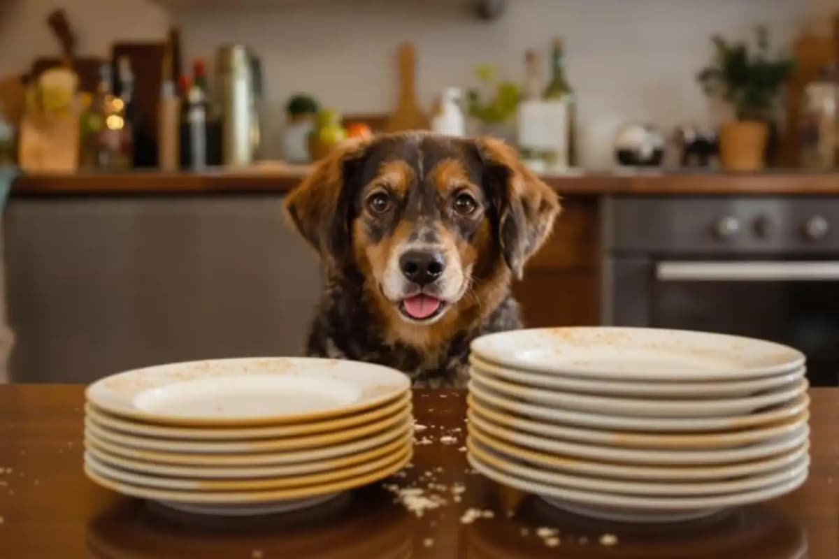 Vous laissez votre chien lécher votre assiette ? Voici pourquoi c’est risqué pour votre santé