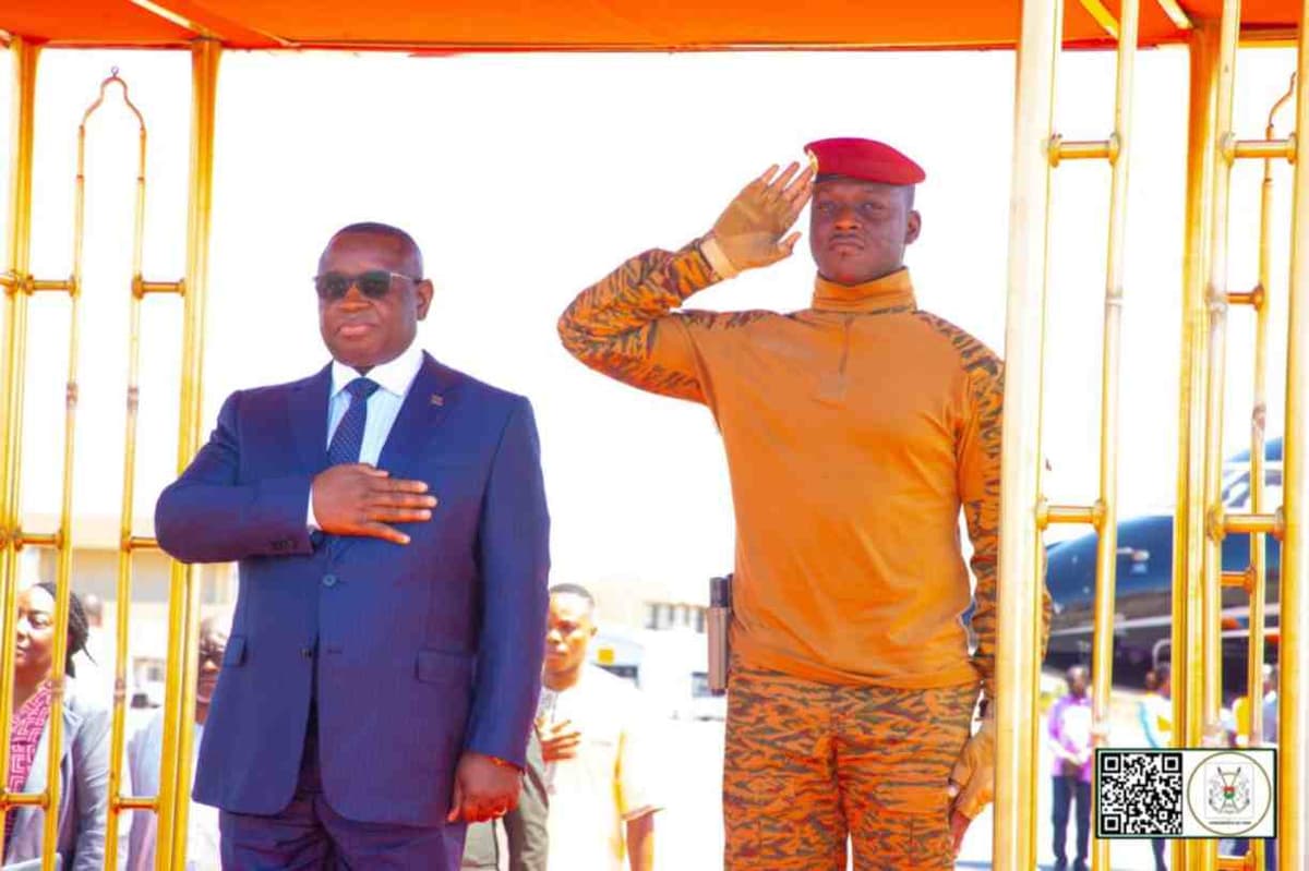 Burkina Faso: visite du Président de la Sierra Leone à Ouagadougou