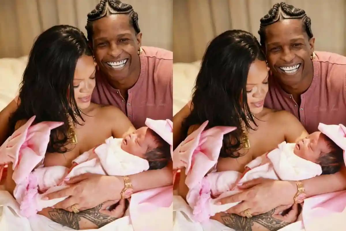 Rihanna et A$AP Rocky présentent leur troisième enfant: une petite fille prénommée Rocki Irish Mayers