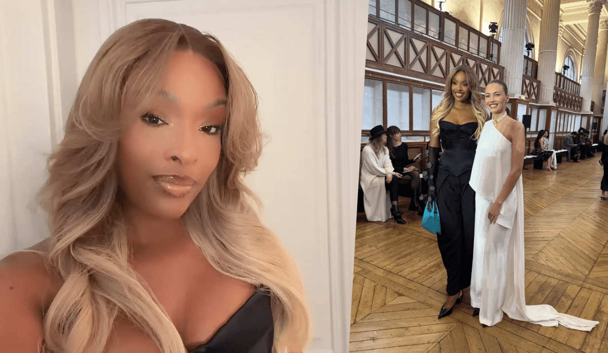 Angélique Angarni-Filopon dévoile des cheveux plus longs à la Fashion Week