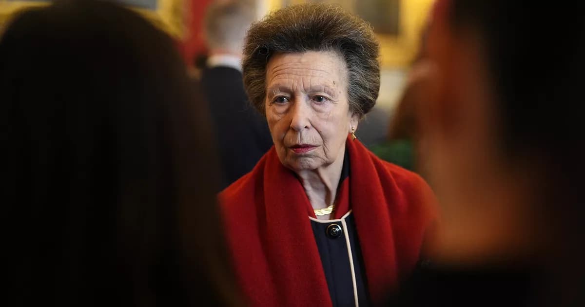 La princesse Anne confond un joueur de l’équipe d’Angleterre de rugby