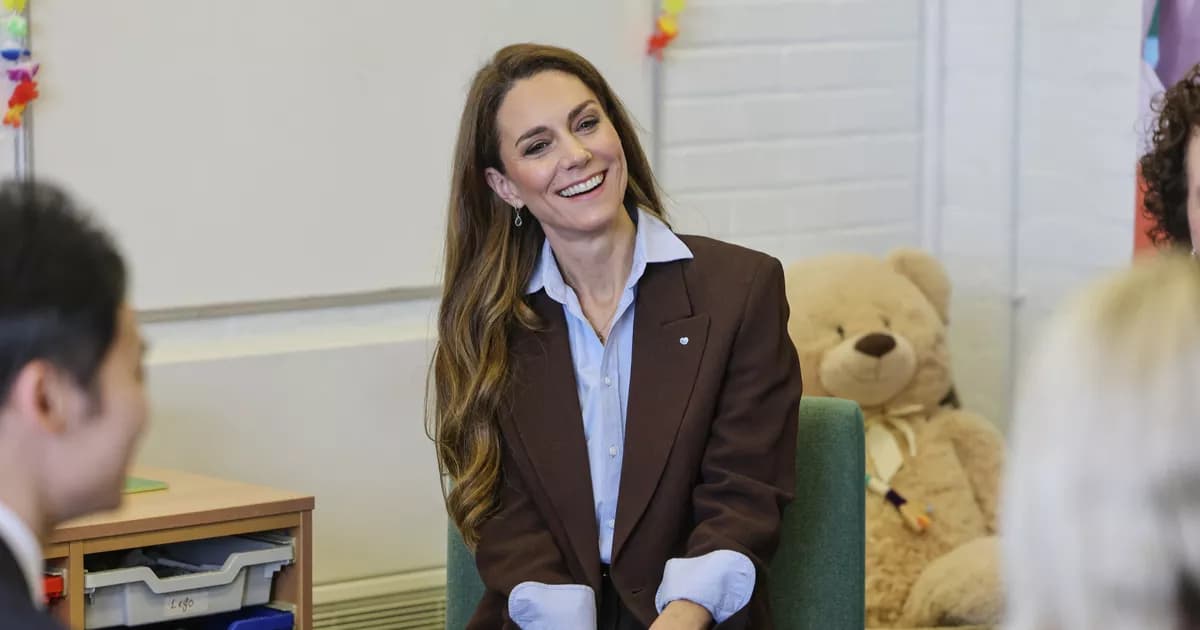 Kate Middleton fait don de la Rose de Catherine à l’unité mère-enfant de la prison de Styal
