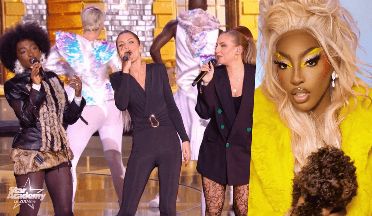 Star Academy — Ebony Cham méconnaissable transformée en drag queen