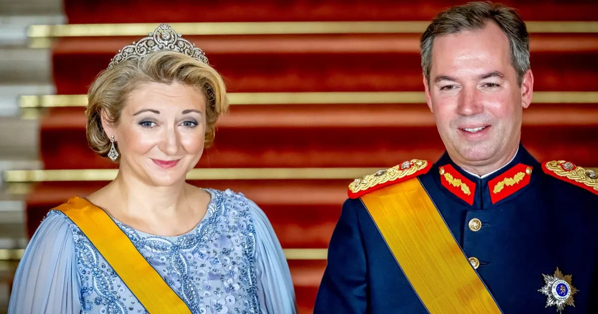 Guillaume V et Stéphanie de Luxembourg résident au château de Fischbach