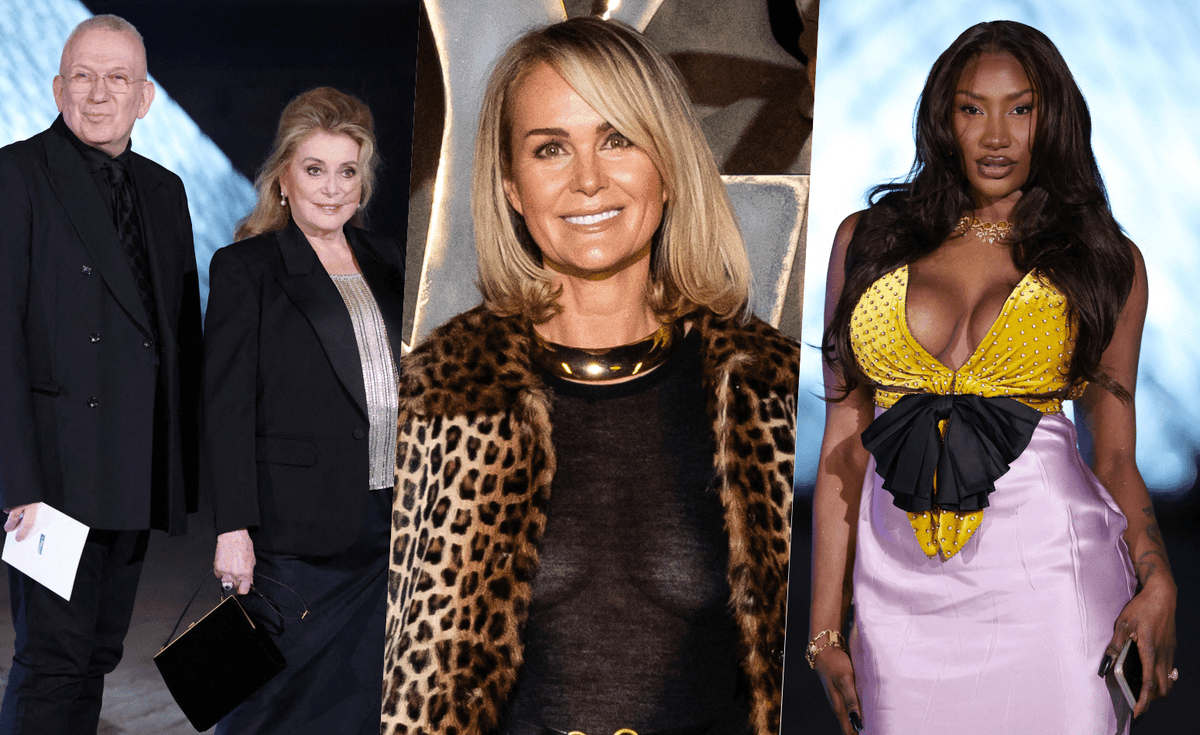Laeticia Hallyday, Catherine Deneuve, Aya Nakamura au Grand Dîner du Louvre