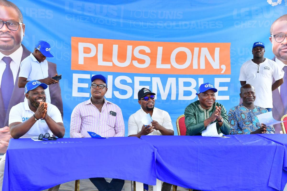 Présidentielle 2026: « le BUS en marche » envahit Godomey pour le sacre de Romuald Wadagni