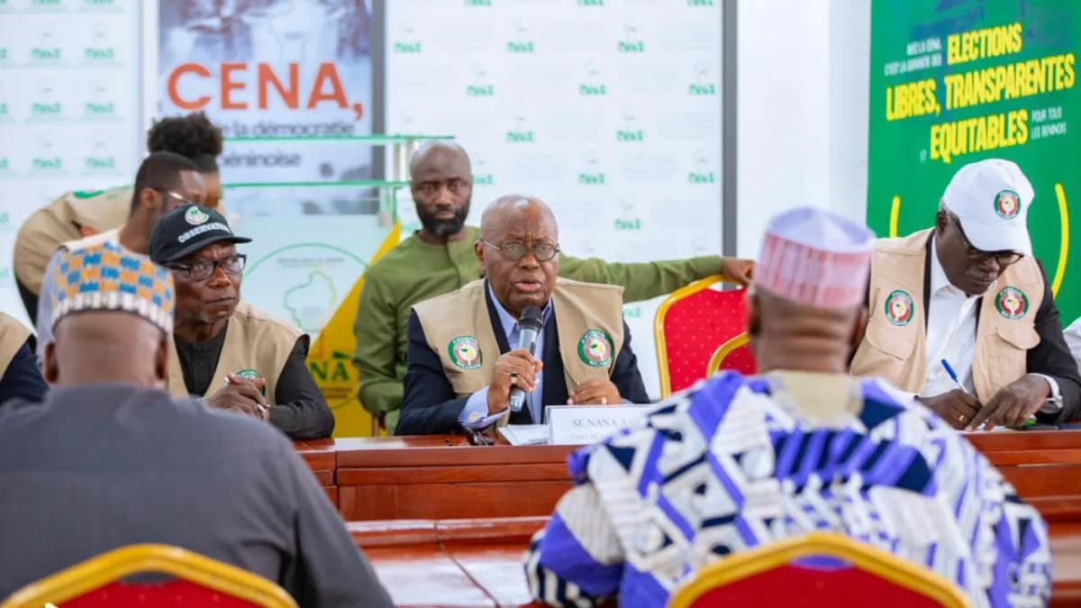 Présidentielle 2026 au Bénin: la mission d’observation de la CEDEAO échange avec la CENA