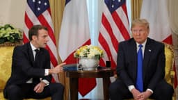 Trump se moque de Macron dans une vidéo et affirme que son épouse le traite mal