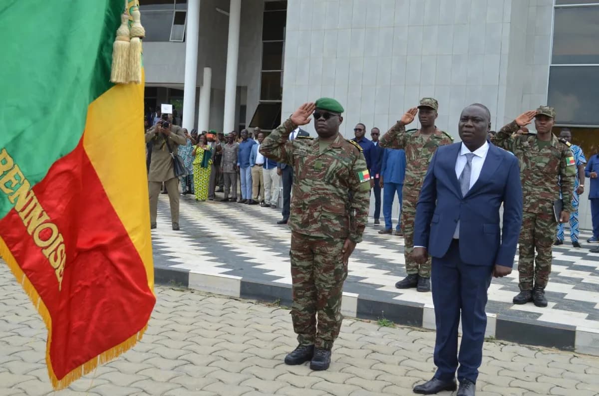 Bénin : Gildas Agonkan prend officiellement les commandes de la Défense nationale