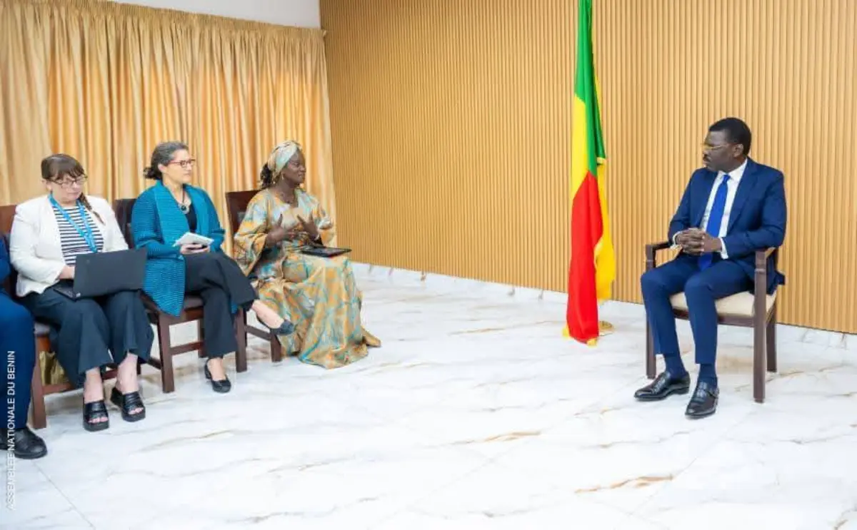 Porto-Novo : Aminatou Sar et les agences de l’ONU reçues par Joseph Djogbénou