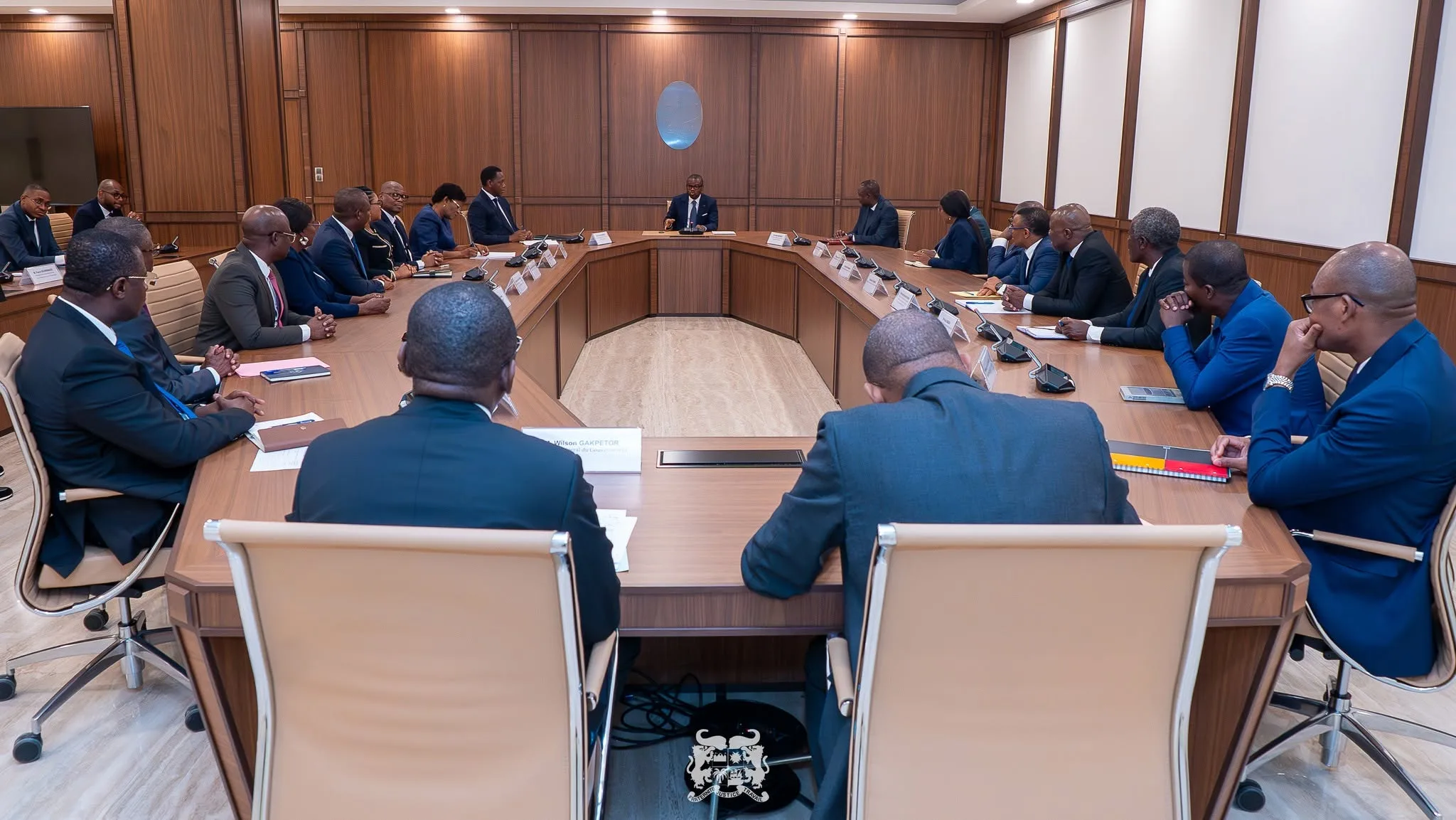 Romuald Wadagni et les ministres conseillers