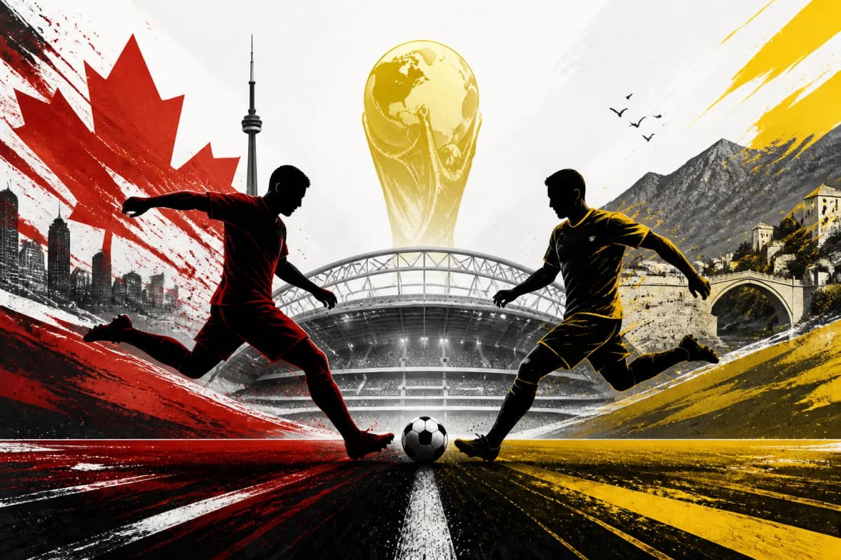 Illustration du match Canada VS Bosnie-Herzégovine, le 12/06/2026 20:00, stade Toronto Stadium