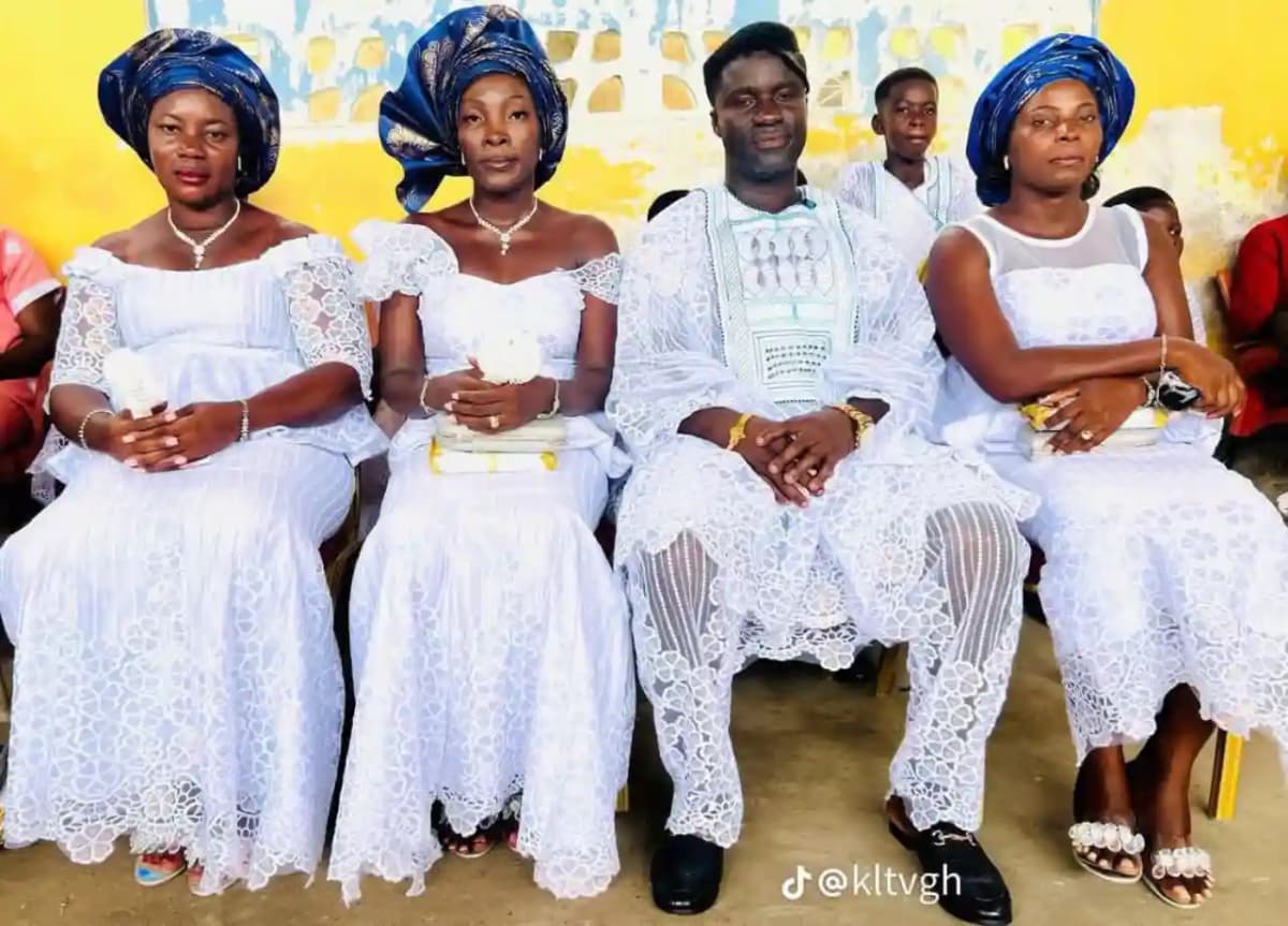 Ghana: Nicholas Mbir marries three women on the same day