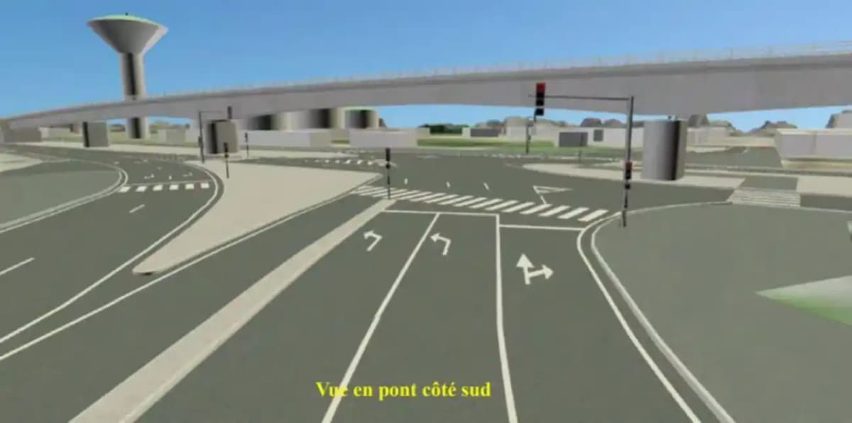 Work begins on the Vêdoko interchange: the Stade de l’Amitié axis closed to traffic