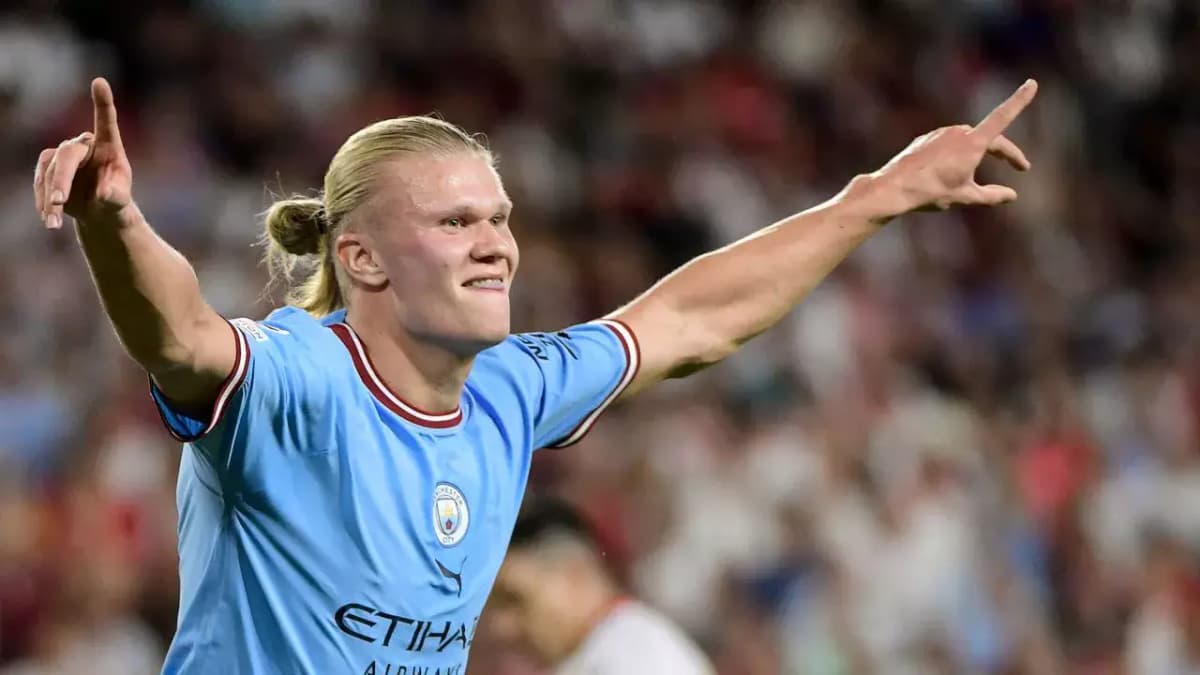Guardiola puts Haaland on a par with Messi and Ronaldo