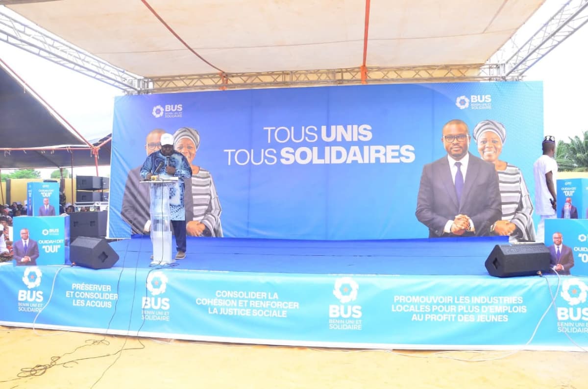 BUS stopover in Ouidah: a large-scale citizen mobilization in support of the Wadagni–Talata duo