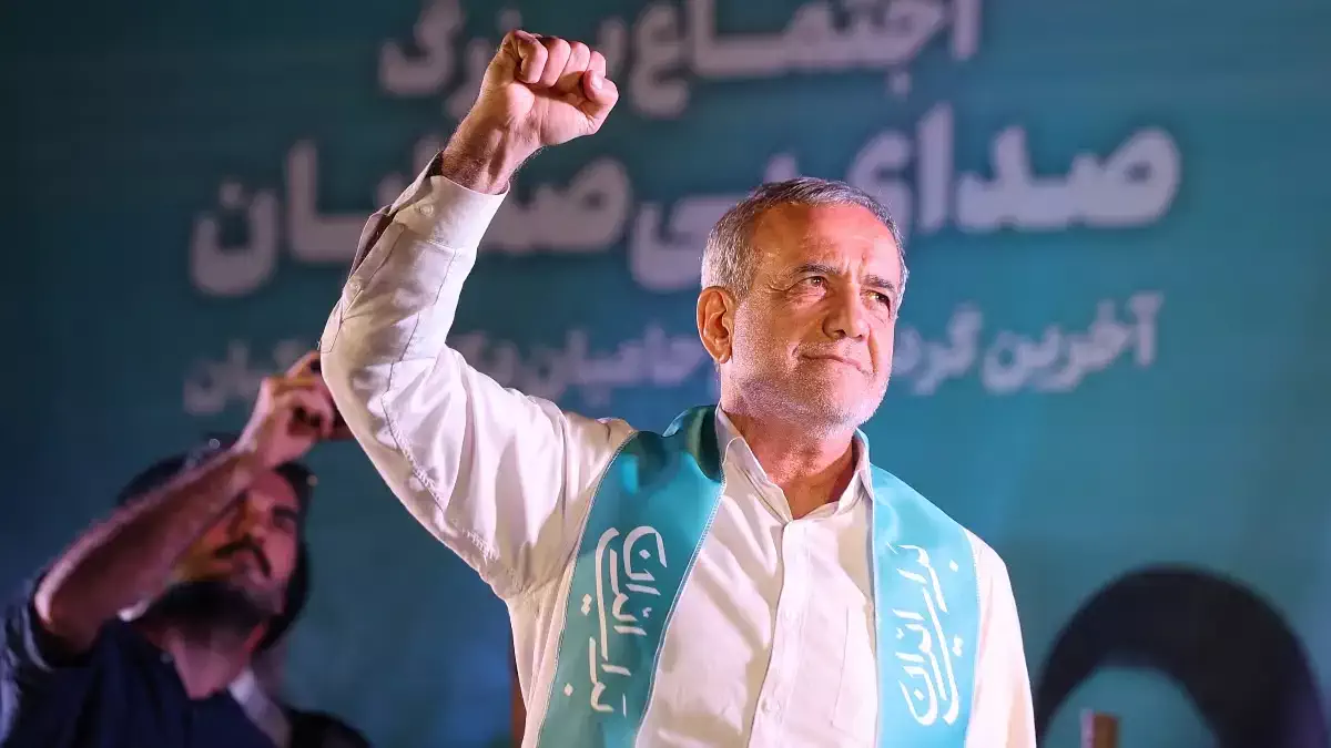 Iran: President Pezeshkian says he is ready to ‘sacrifice his life’ for the nation.