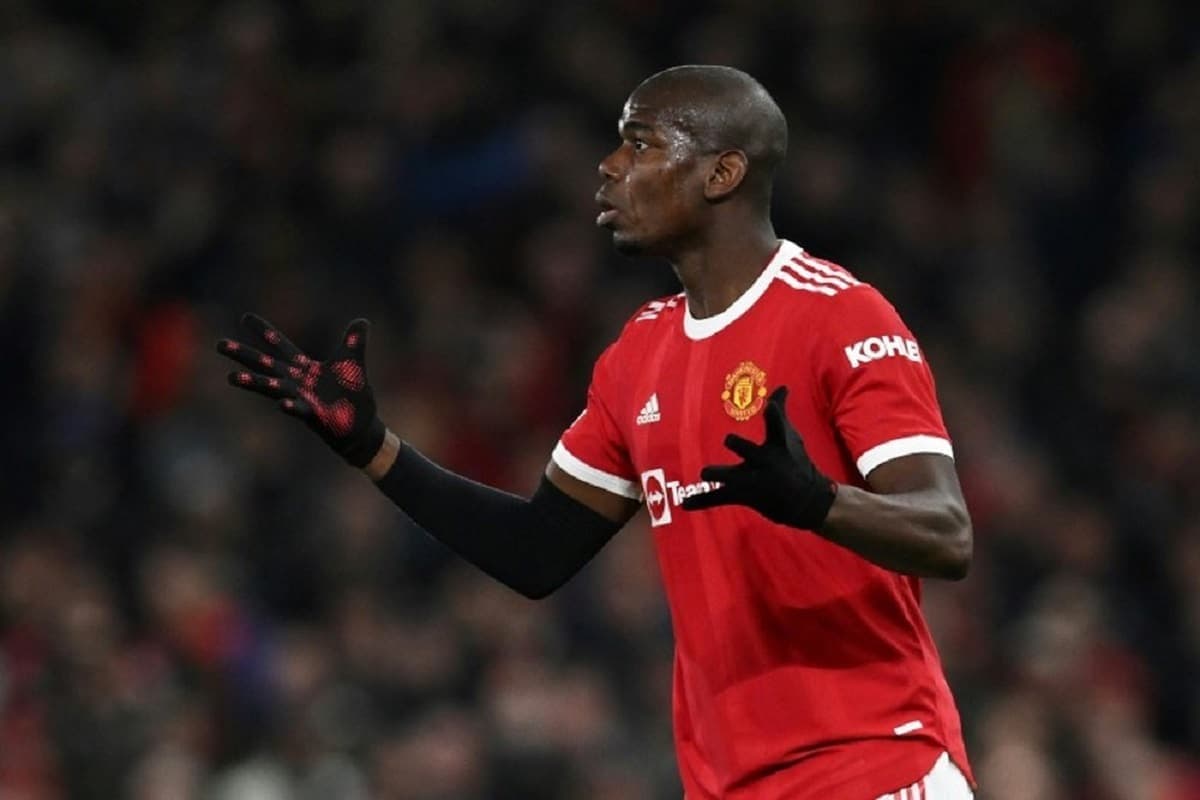 Paul Pogba sous le maillot de Manchester United