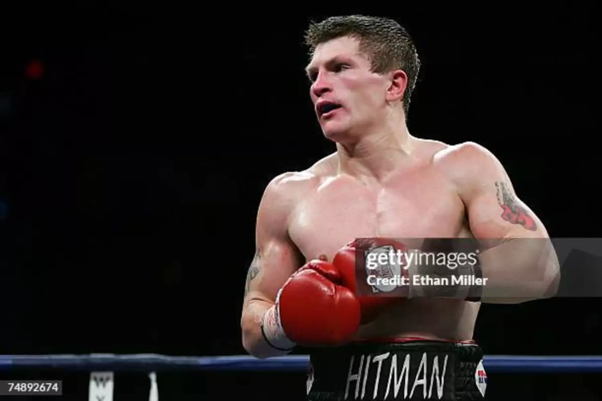 le boxeur britannique Ricky Hatton
