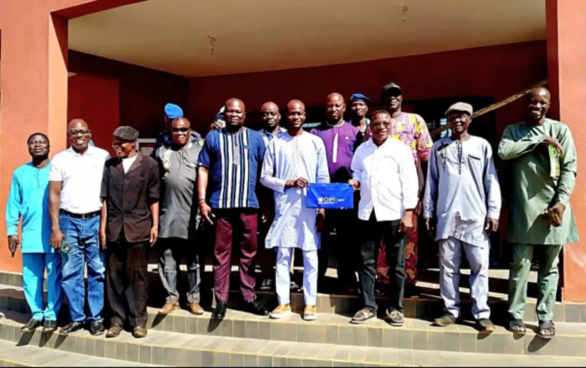 Parties prenantes à la mission de sélection dans l’Atacora Photo_ OIM Bénin