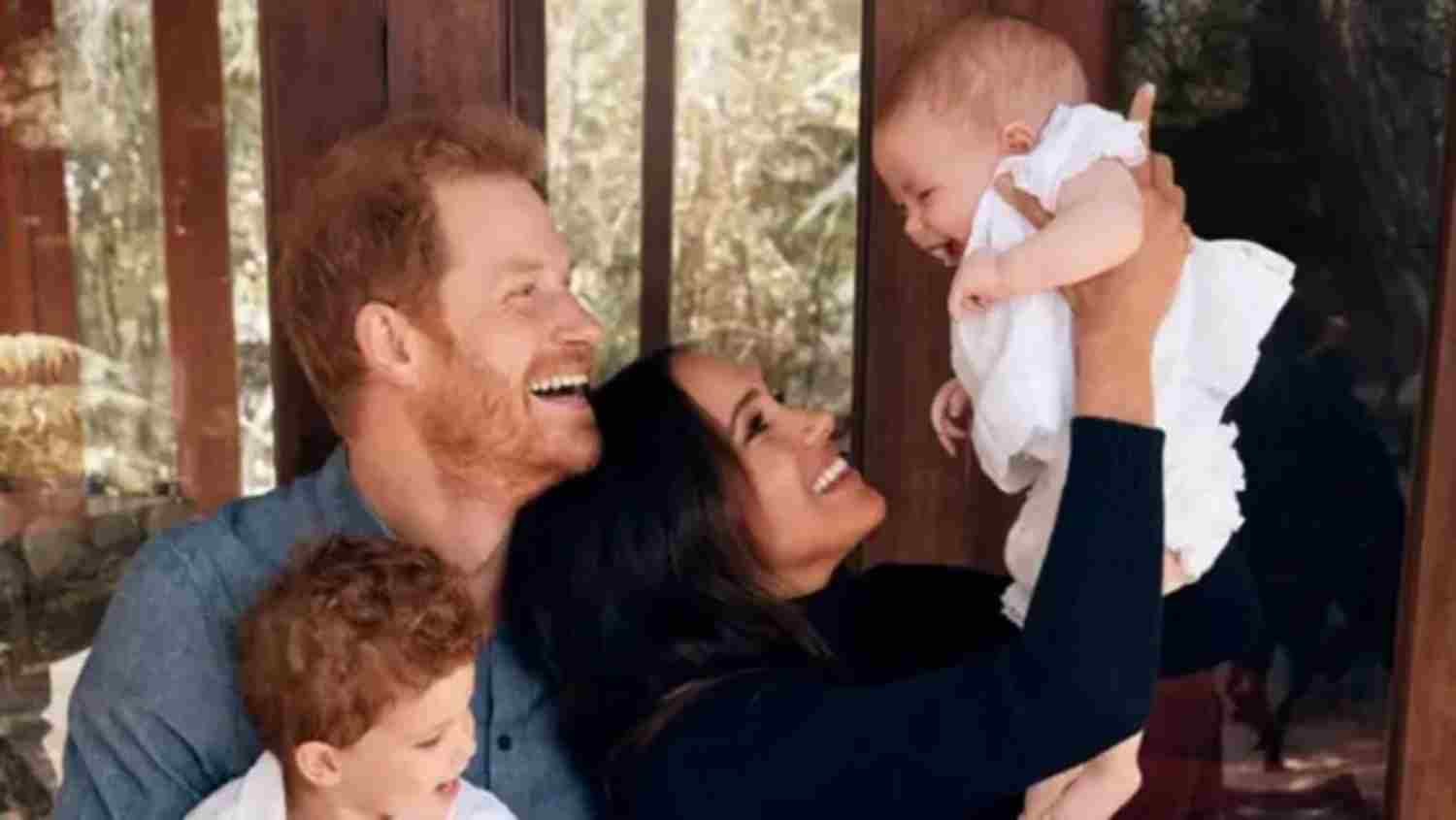 Royaume -Uni : arrivée de Meghan Markle, Harry et leurs enfants Archie et Lilibet