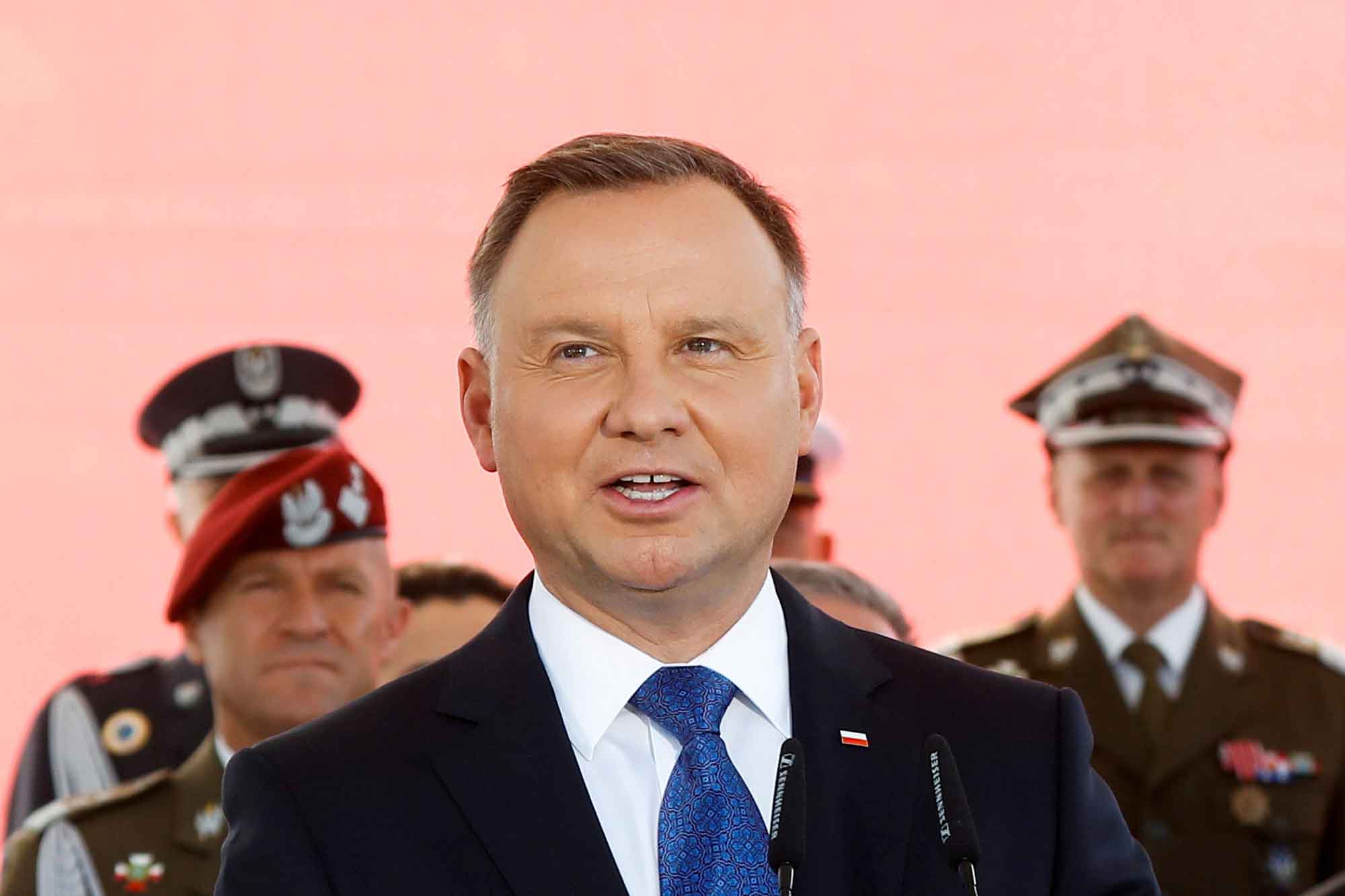 Guerre en Ukraine: le président Polonais à  Kiev
