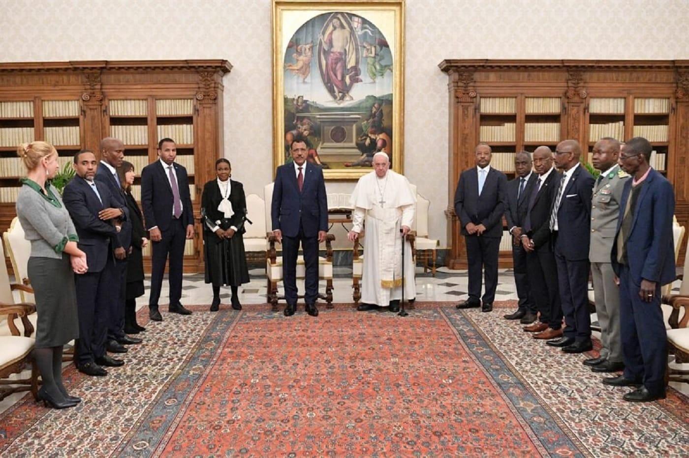 Le Président du Niger, Mohamed Bazoum, reçu au Vatican par le Pape François