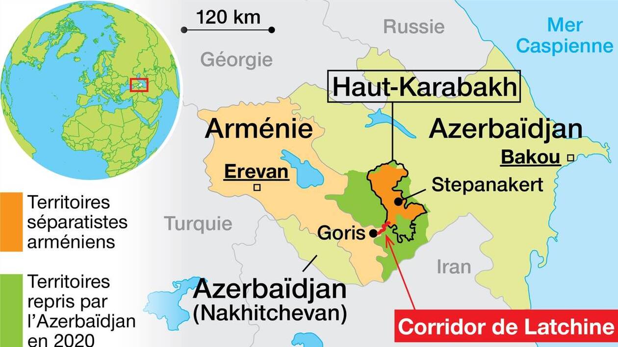 Haut-Karabakh : l’Arménie annonce un mort et 02 blessés dans un échange de tirs à  la frontière