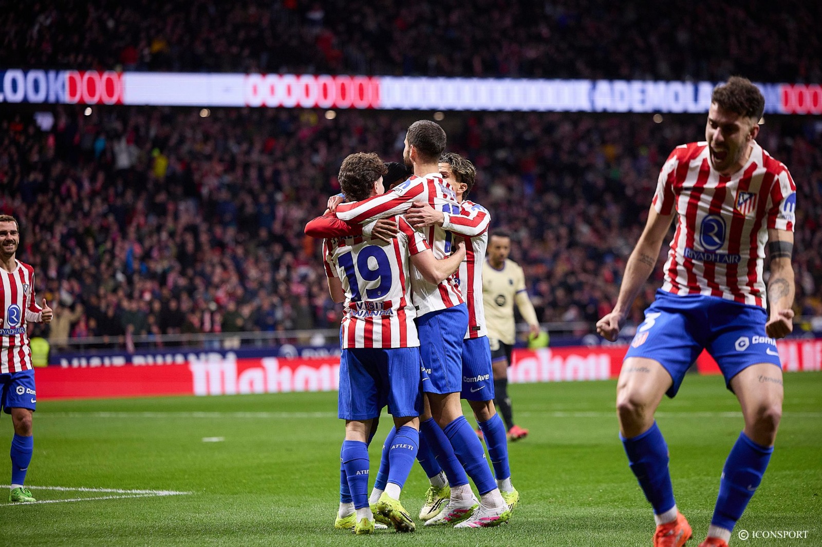 Liga : l’Atlético bat la Real Sociedad 3-0 avec trois buts tardifs