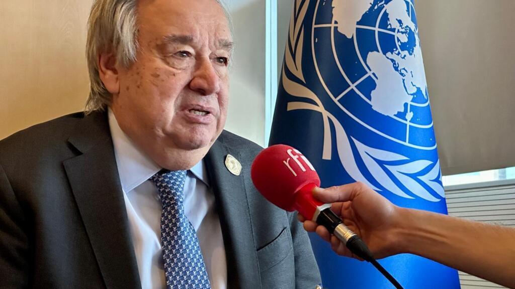 RDC : Antonio Guterres réclame 1,1 milliard de dollars contre Ebola