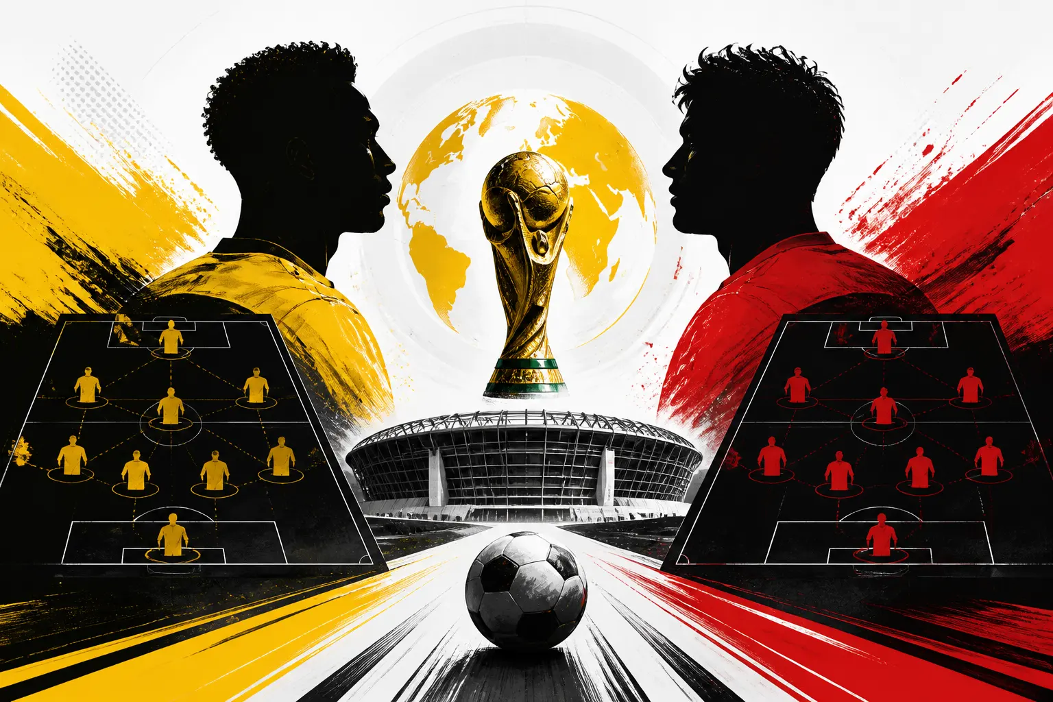 Mondial 2026 : Brésil-Maroc, Vinícius Júnior et Brahim Díaz dans deux 4-2-3-1