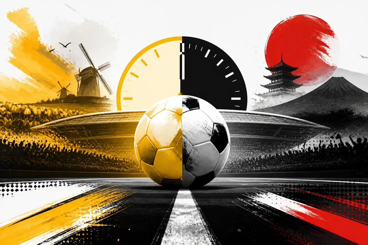 Mondial 2026 : les Pays-Bas et le Japon dos à dos à la pause (0-0)
