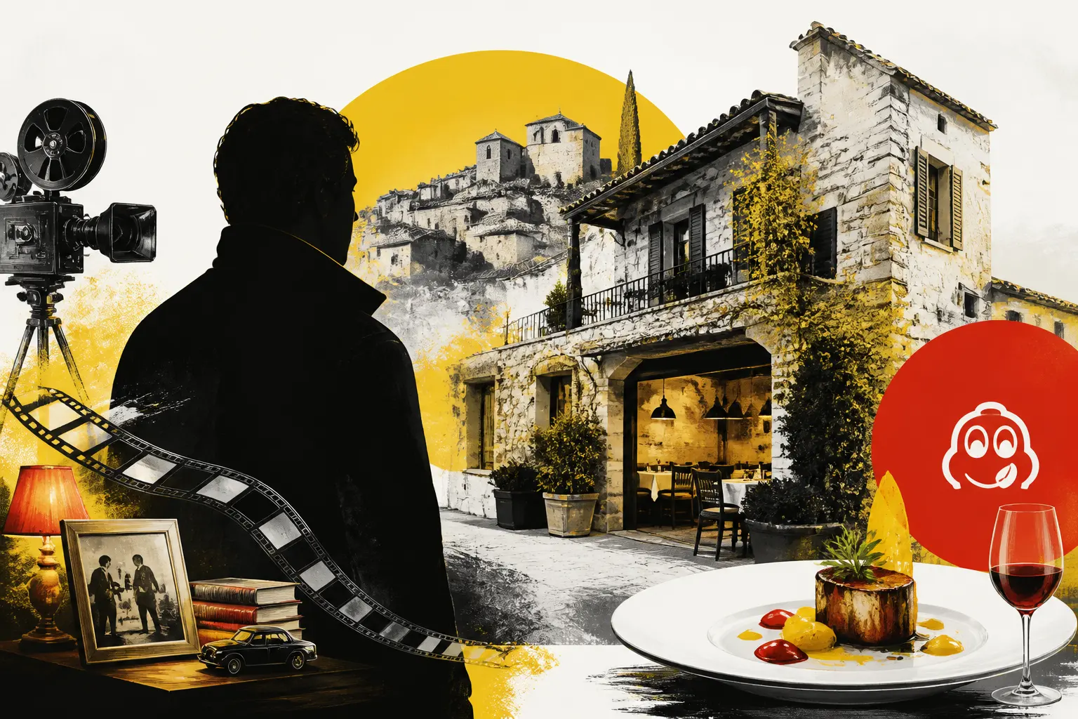 Claude Brasseur : sa maison d’enfance est devenue un restaurant dans un village médiéval des Alpes‑Maritimes