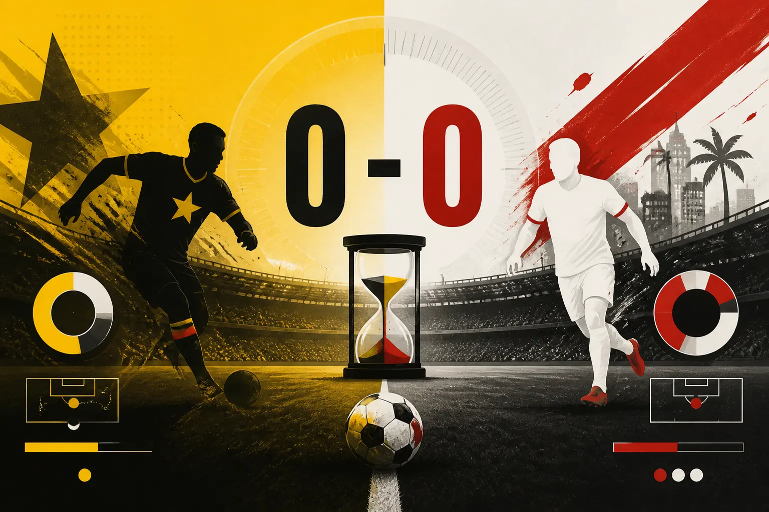 Mondial 2026 : le Ghana et le Panama dos à dos à la pause (0-0)