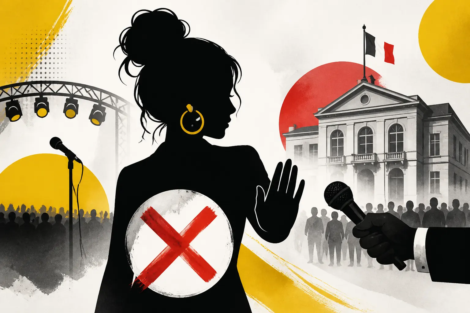 Amel Bent refuse de chanter dans une municipalité RN