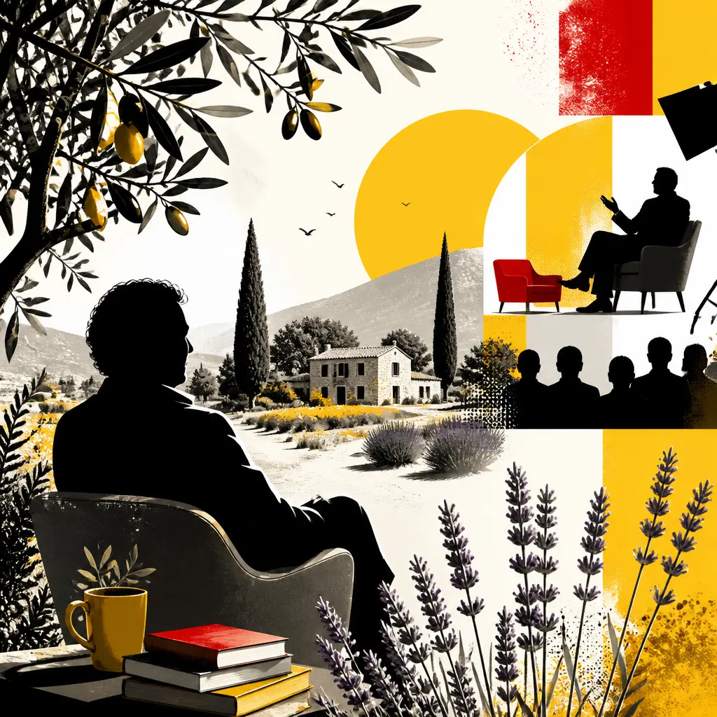Michel Drucker : entre oliviers et lavande à Eygalières, il révèle qui sont ses célèbres voisins