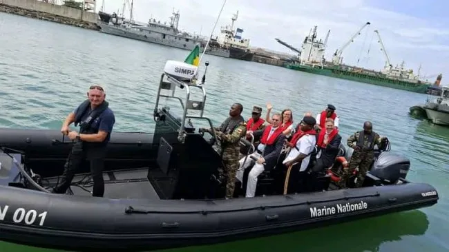 Sécurité maritime: l’Union européenne offre un intercepteur à la Marine nationale béninoise