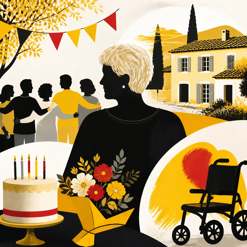 Mimie Mathy : malgré ses difficultés à marcher, elle fête son anniversaire entourée dans sa maison du Vaucluse
