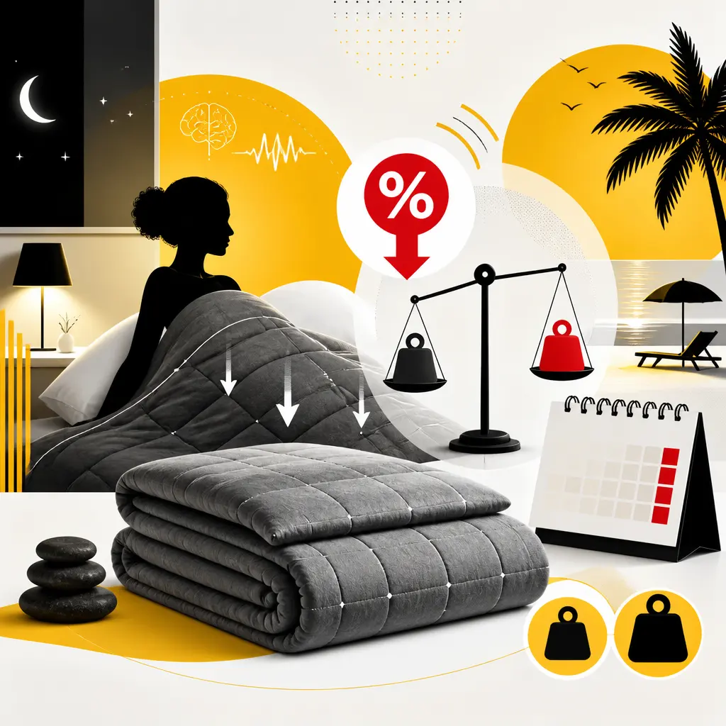 Emma : la couverture lestée à -50 % pour mieux dormir