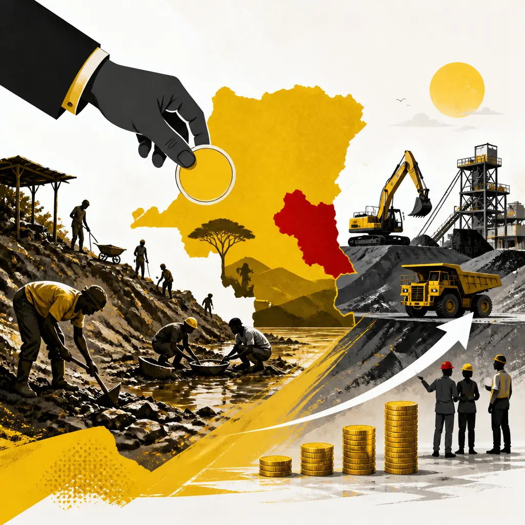 RDC : le patron du SAEMAPE préconise un appui financier pour accompagner le passage à la petite mine
